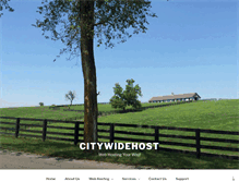 Tablet Screenshot of citywidehost.com